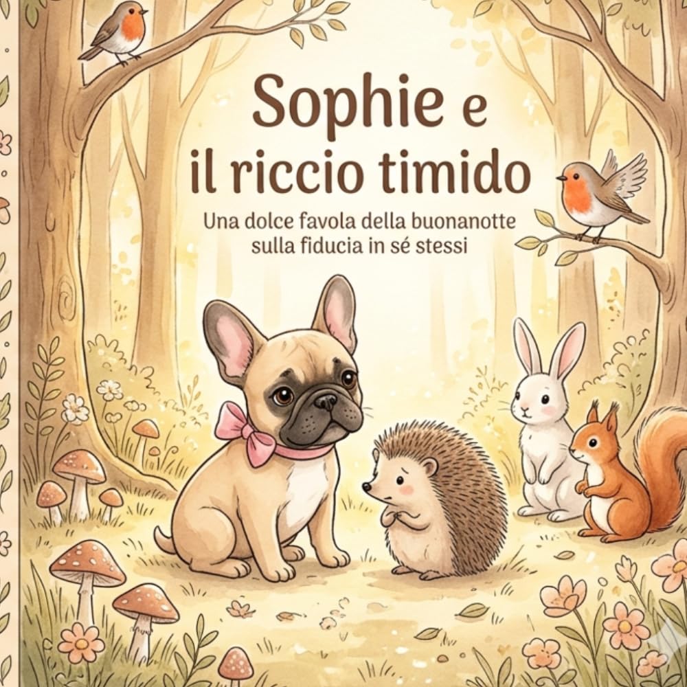Sophie e il riccio timido: Una favola della buona notte sulla fiducia in se stessi (Le Favole della Buonanotte di Sophie)
