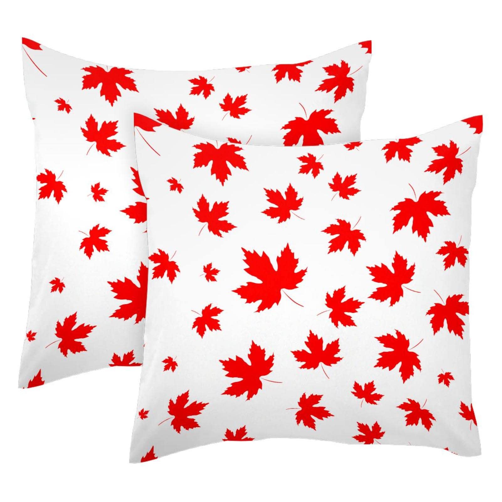 Housse de coussin lombaire douce lot de 2 pour soulager le dos sur le canapé du salon