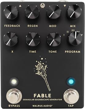 Walrus Audio Fable Granular Soundscape Generator, Black