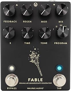 Walrus Audio Fable Granular Soundscape Generator, Black