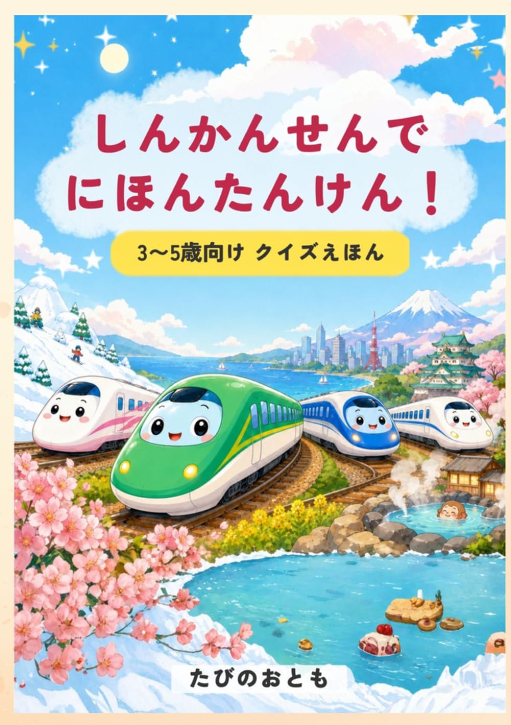 しんかんせんで　にほんたんけん！: 3~5歳向け　クイズえほん