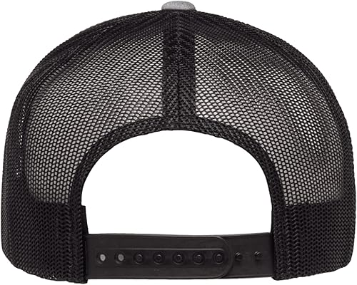 Vista 4 de Sombrero de pesca para hombres y mujeres Elegante sombrero de camionero bordado de hueso de pescado Sombreros de malla Snapback para hombres