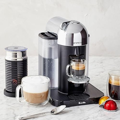 Miniatura 21 de Breville Nespresso Vertuo - Máquina de café y espresso, cromo y cápsulas VertuoLine, paquete variado de espresso, café espresso tostado medio y