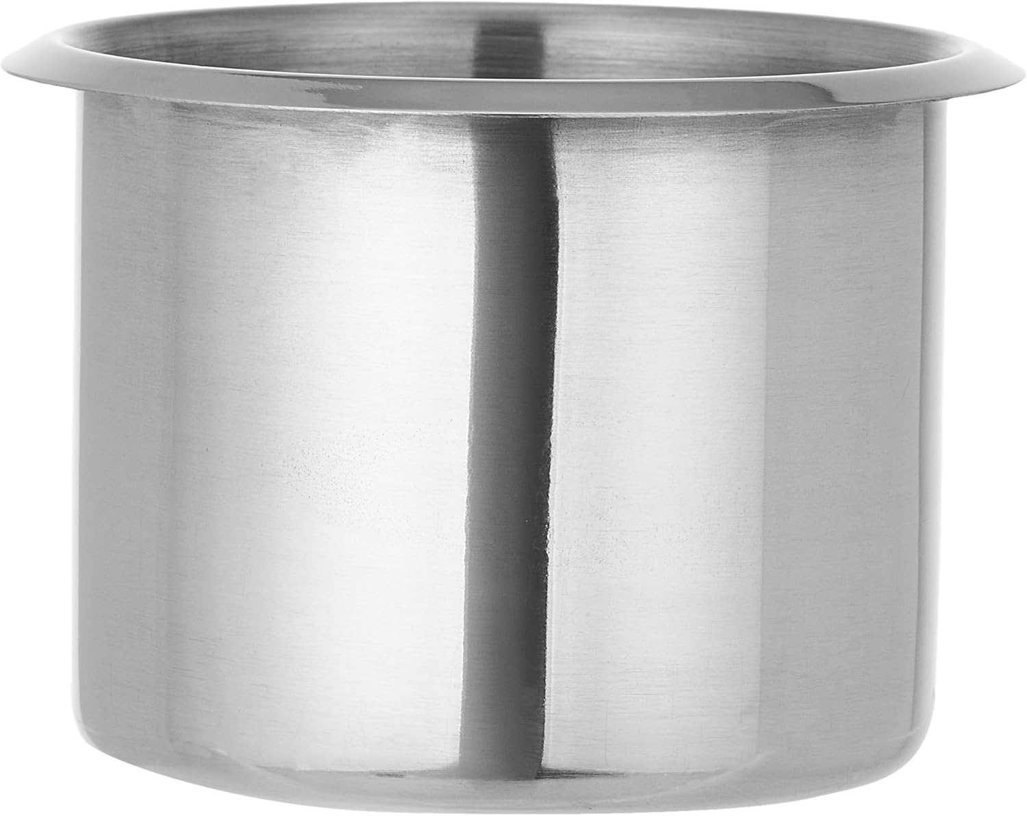10 Regular Silver Drop-in Cup Holders for Poker and Card Tables- 2.3 in Tall x 3.18 in Wide, for Beer & Water Bottles, Cans
