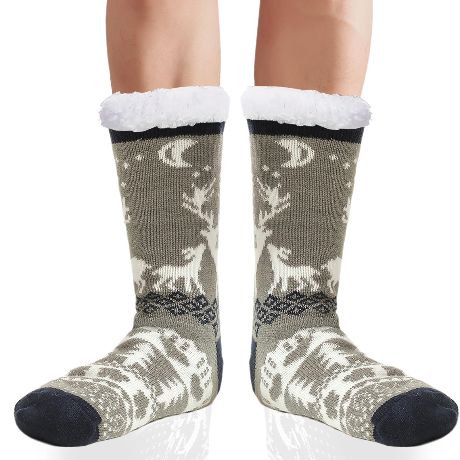 Chaussette Antidérapante Grosse Chaussette Hiver Homme Chaussettes