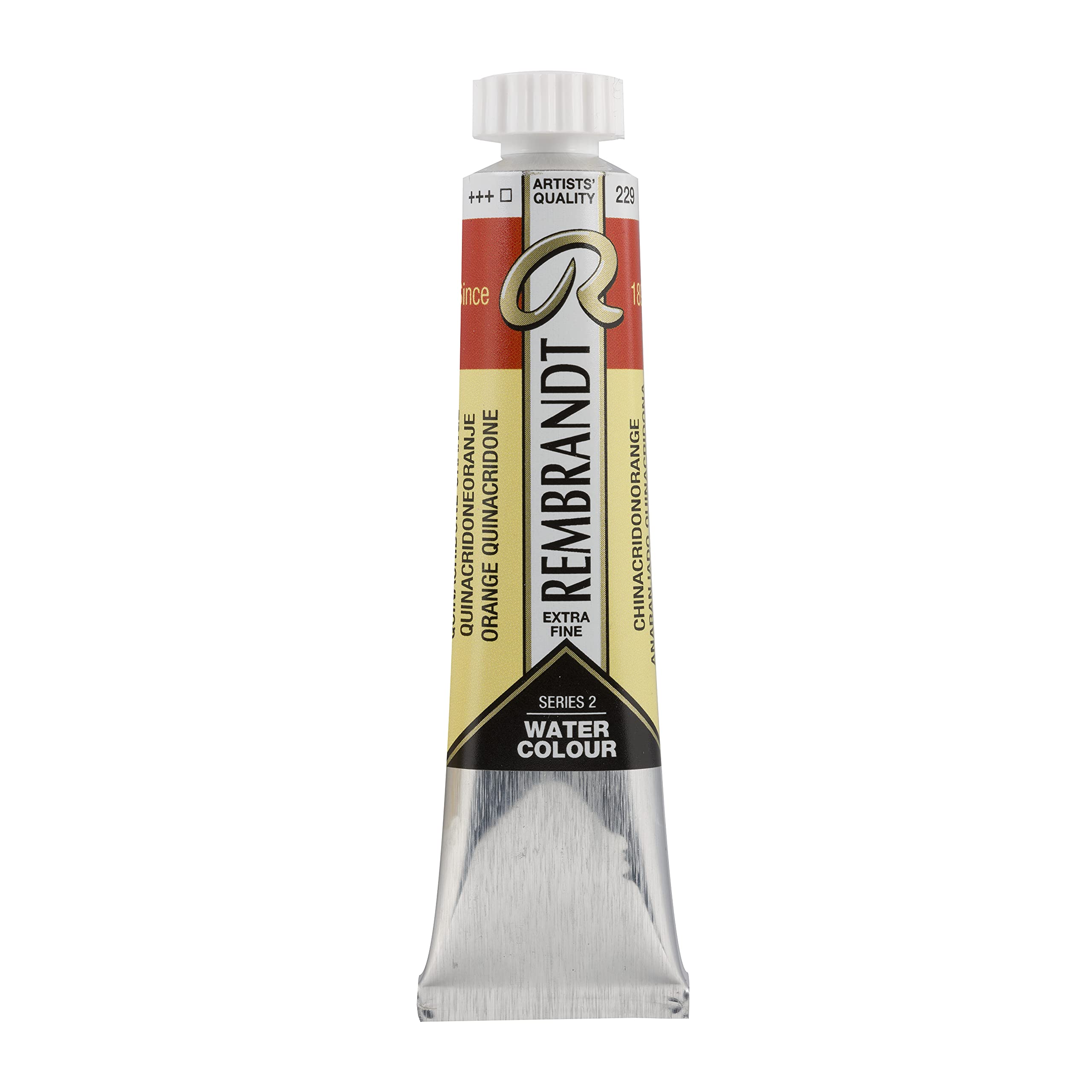 Rembrandt Quinacridone Orange Watercolour Tube 20 Ml 229 (05042290)