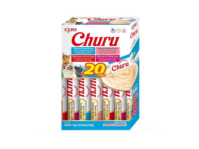 INABA Churu -Pour chat - 20 Tubes x 14g