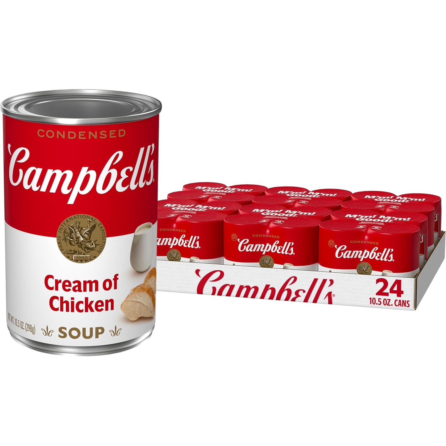 Campbell's Condensed Cream of Chicken Soup, 10.5 oz Can (24 Pack)