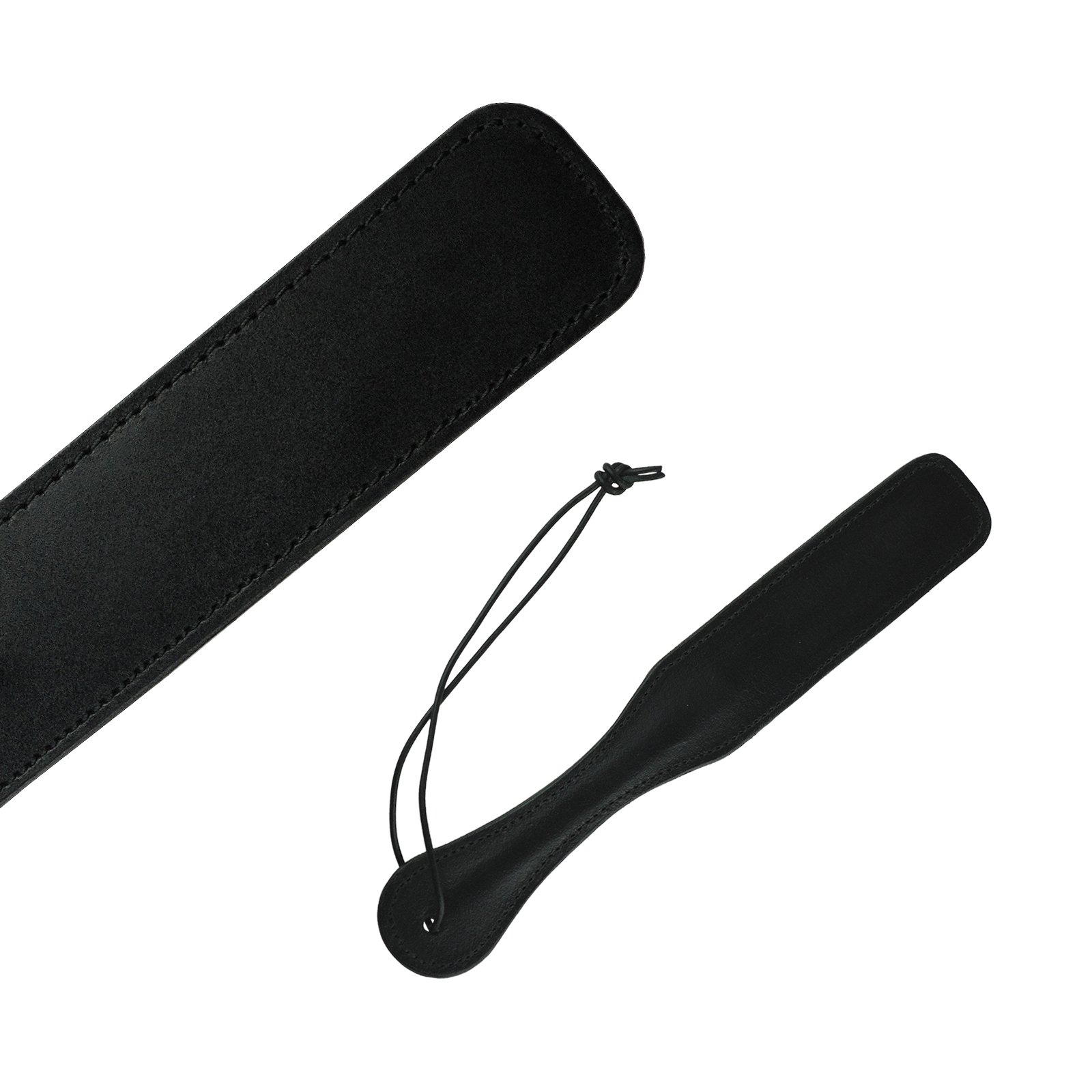 TOP Qualité - TAPETTE DE FABRICATION ARTISANALE EN CUIR DE BUFFLE 30 cm - 100% cuir de buffle/Tapettes érotiques, paddles et fouets pour SM, BDSM et Bondage