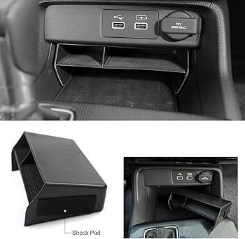Spotrim Compatibile con accessori Honda Civic Custodia portaoggetti per