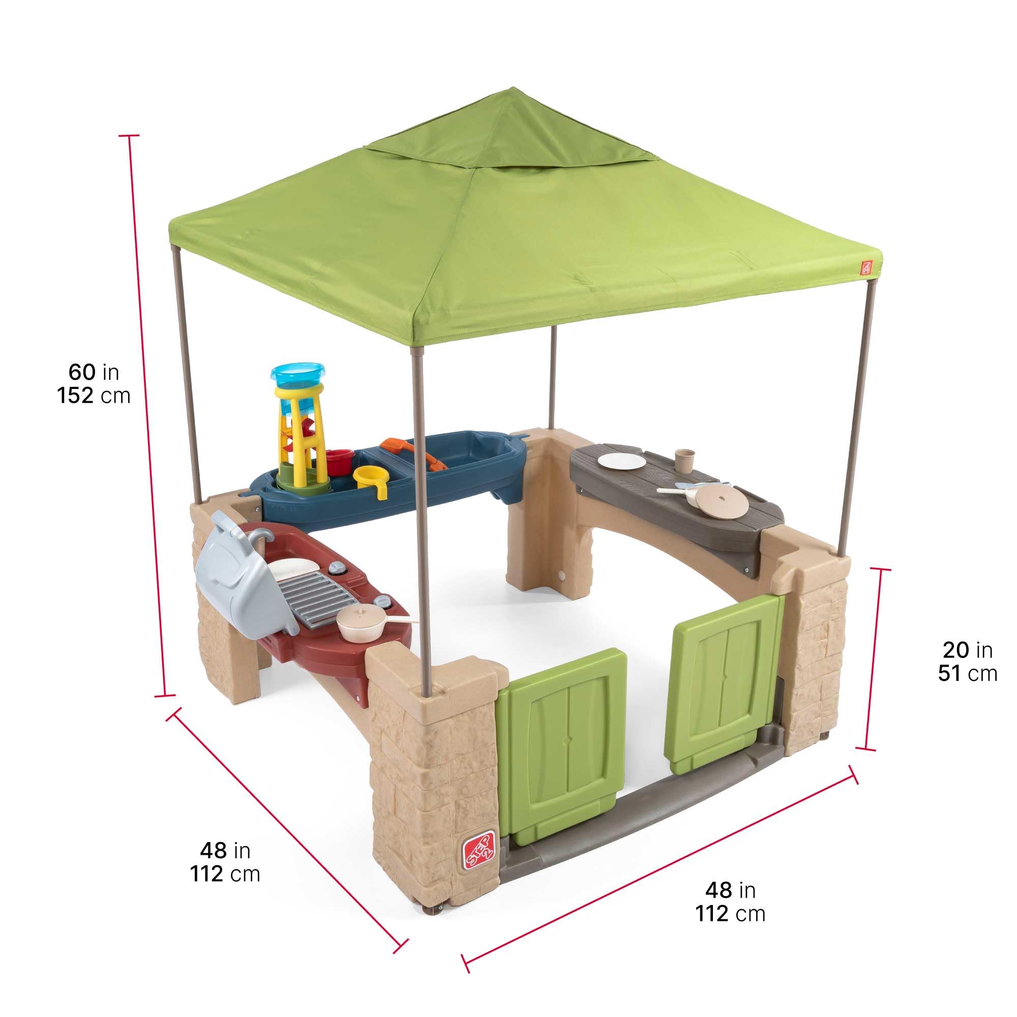 Step2 Patio z baldachimem All Around Playtime 874100