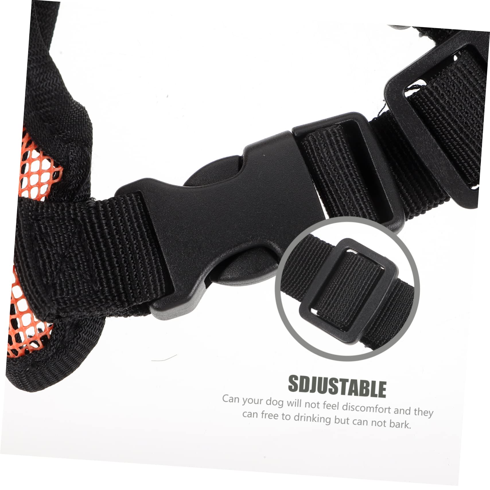 Sosoport 4pièces Muselière Respirante pour Chien Muzzle Anti-aboiement Et Anti-Morsure pour Chiens De Toutes Accessoire Pratique Et Confortable Matériau Résistant