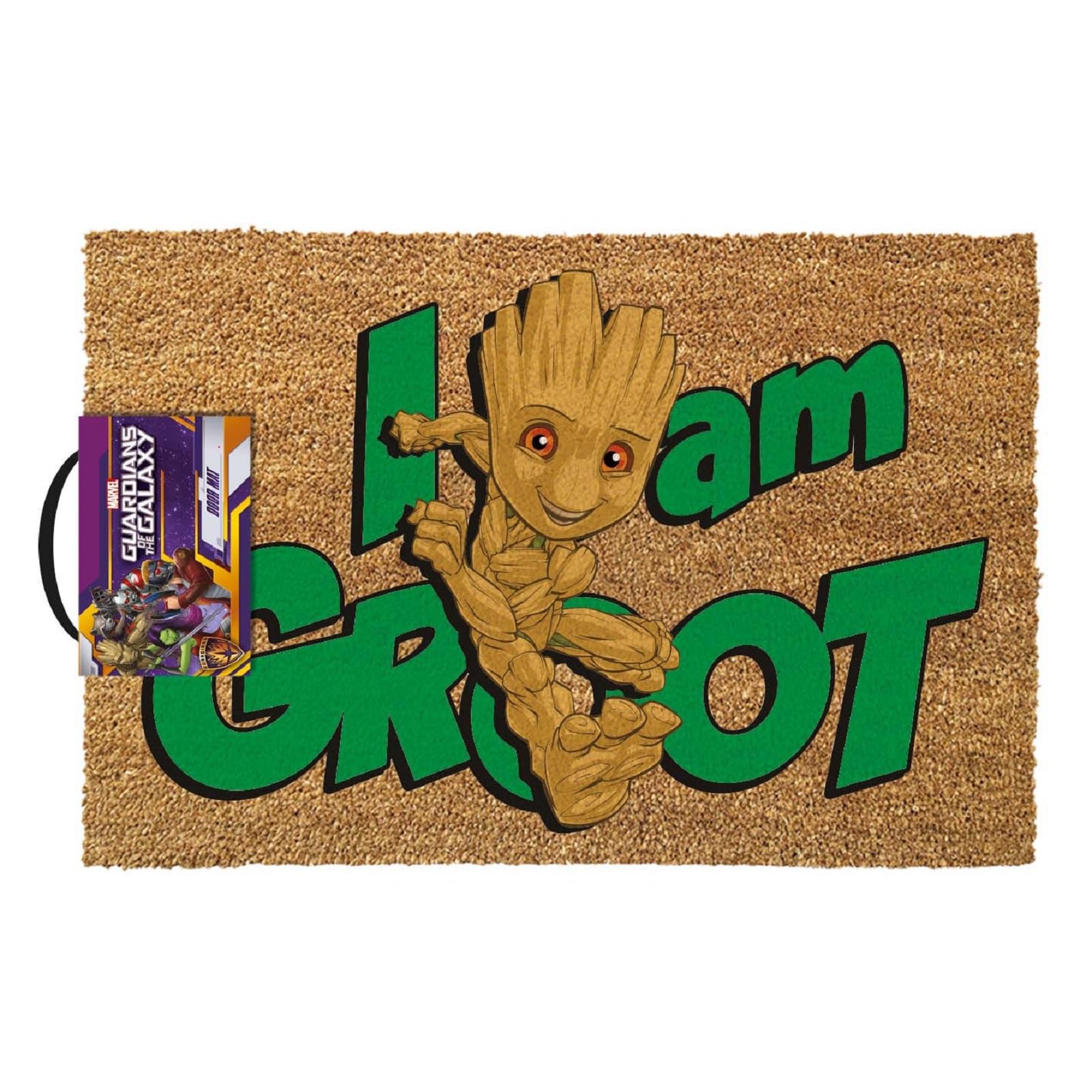 Paillasson Groot fibre de coco antidérapant tapis entrée maison original 40x60 cm