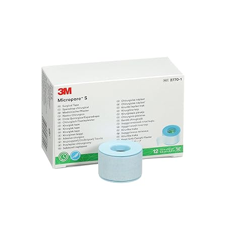 3M Kind Removal Silicone Tape 2770-1 Pack of 12
