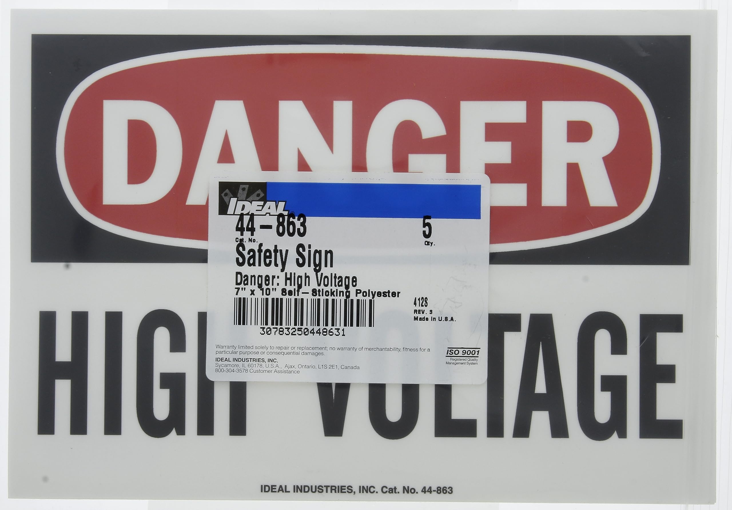 ●DANGEROUS GOODZ Brady 84563 Danger Safety Sign | Standard Electric Supply Co.