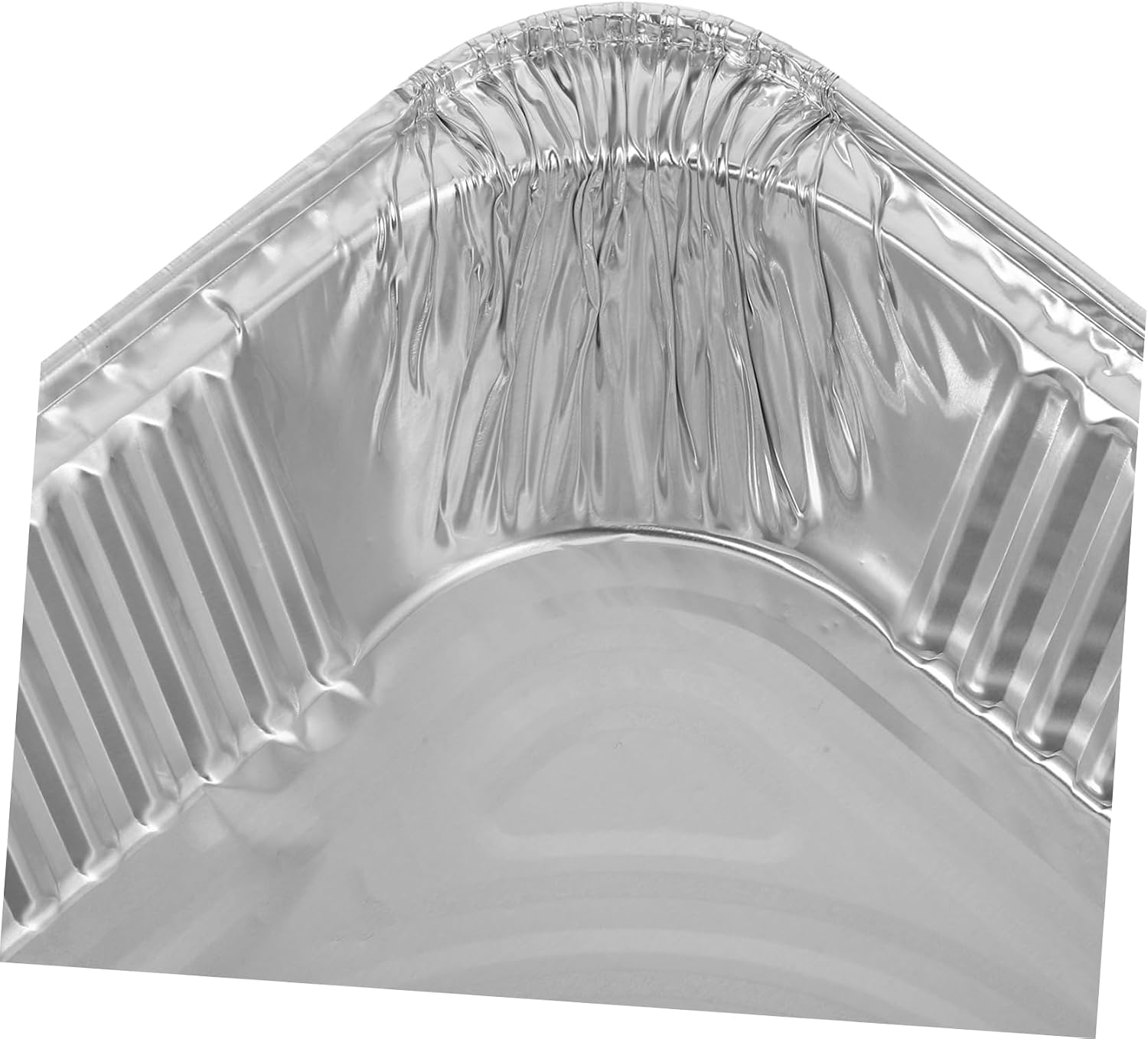 PRETYZOOM 30pcs Aluminum Foil Baking Trays Heavy-duty Disposable Pans for Roasting Cooking Steaming Versatile Takeout Containers for Meal Prep Barbecues