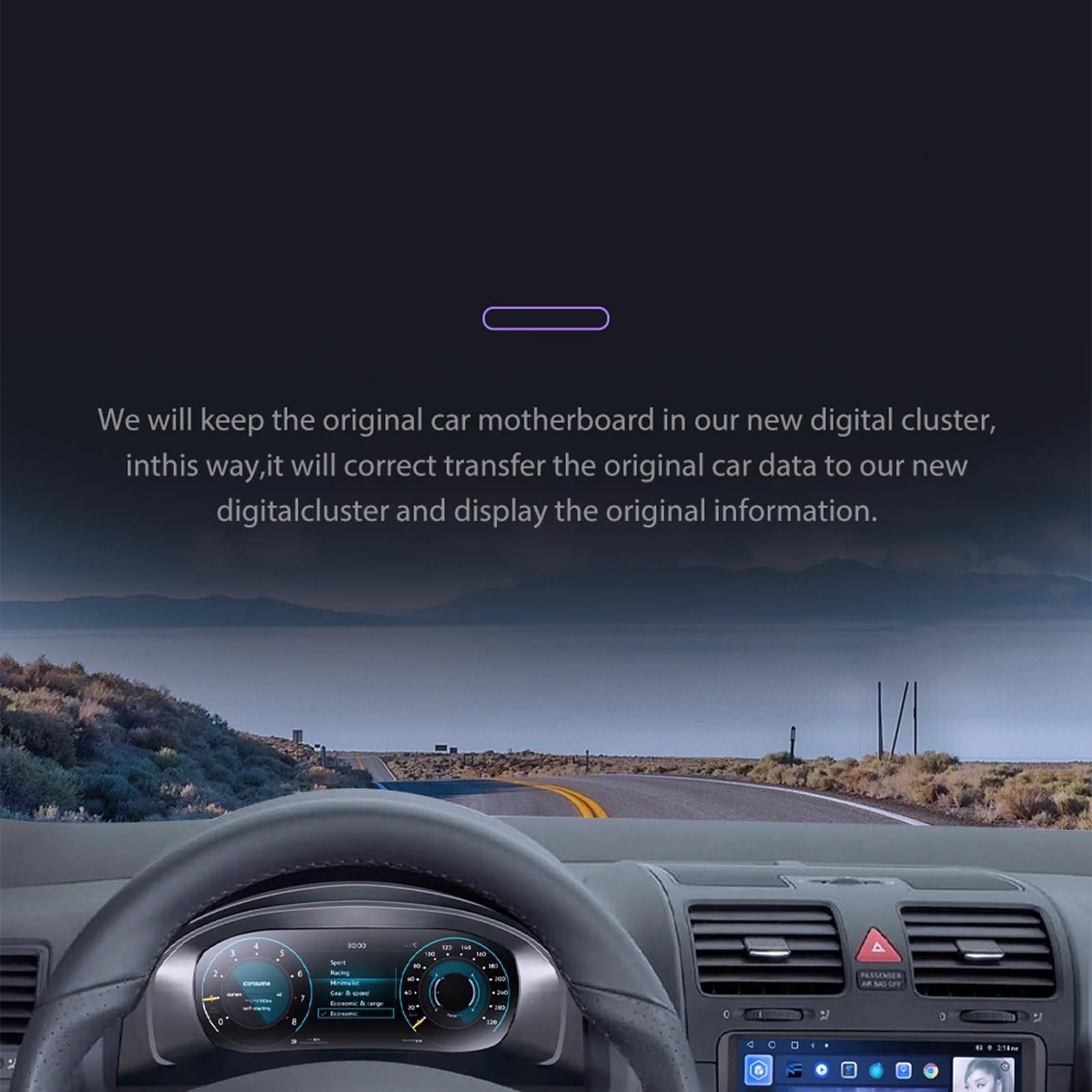 Pantalla para Coche para Amarok 2010-2016