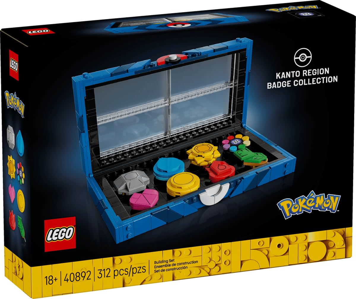 LEGO Kanto Region Badge Collection 40892