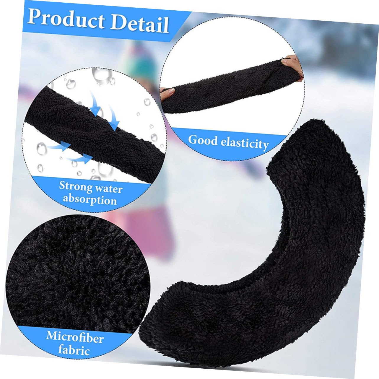UPKOCH 2paires Protège-Lames de Patins Pratiques pour Garçon Fille Compatible Plupart des Patins Artistiques sur Glace de Hockey pour Protéger Les Lames
