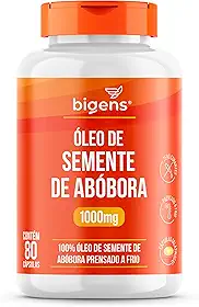Óleo de Semente de Abóbora 1000mg, 80 cápsulas, Biogens
