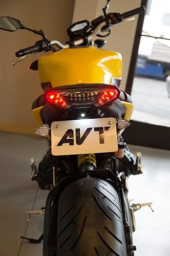 Miniatura 3 de AVT 2014  2016 Yamaha FZ-09 Fender Eliminator NI Kit  FLUSH LED intermitentes