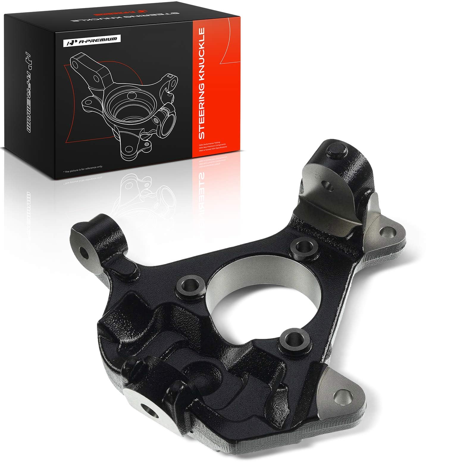A-Premium Front Right Suspension Steering Knuckle Compatible with Chevy Silverado Avalanche Suburban 1500, Tahoe & GMC Sierra 1500 HD Classic, Yukon