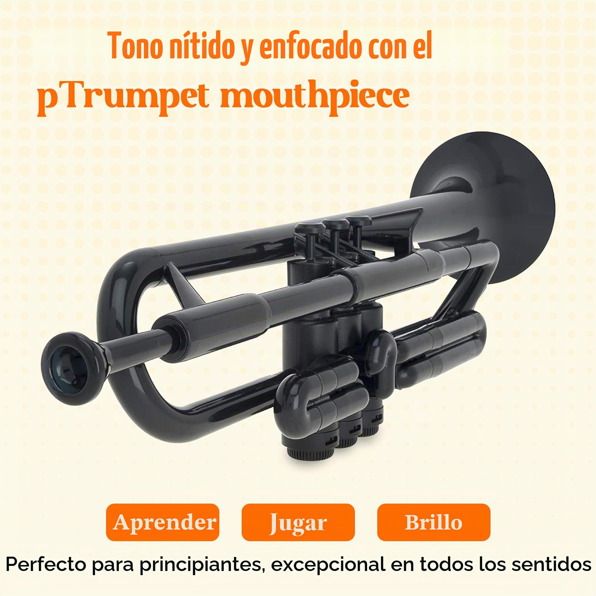 pTrumpet PTRUMPC15CBLK Boquilla Trompeta 1 1/2C
