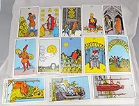 Vista 7 de Rider -Waite Cartas de Tarot Original