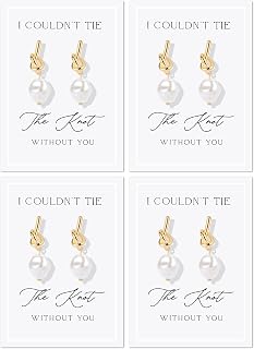 Bridesmaid Gifts Bridesmaid Proposal Gifts Maid of Honor Proposal Bridesmaids Gold Pearl Earrings