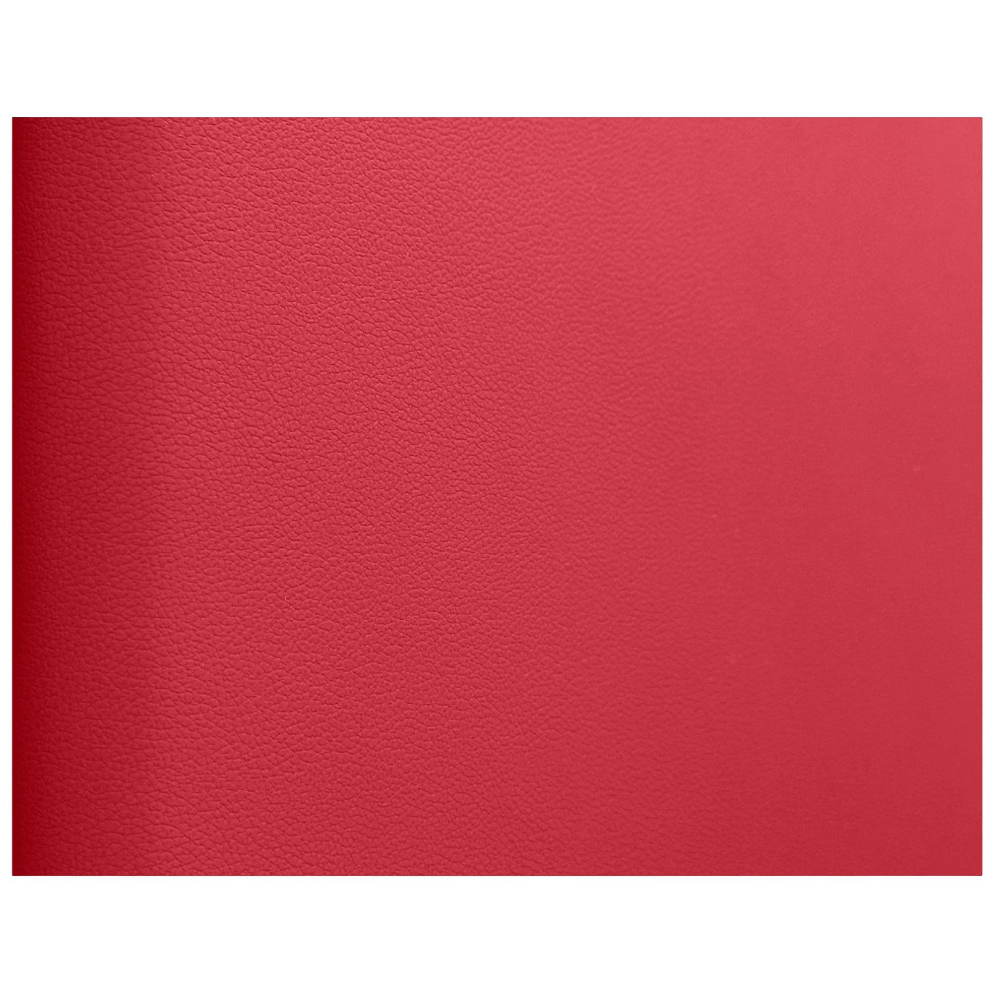 DHOME Cabecero Tapizado Liso de Polipiel Altura 70CM Grosor 4cm y 8cm para Pared Acústicos Cabeceros Cabezal Absorbentes Cama Dormitorio (Polipiel Rojo, 90cm, Grosor 8cm)