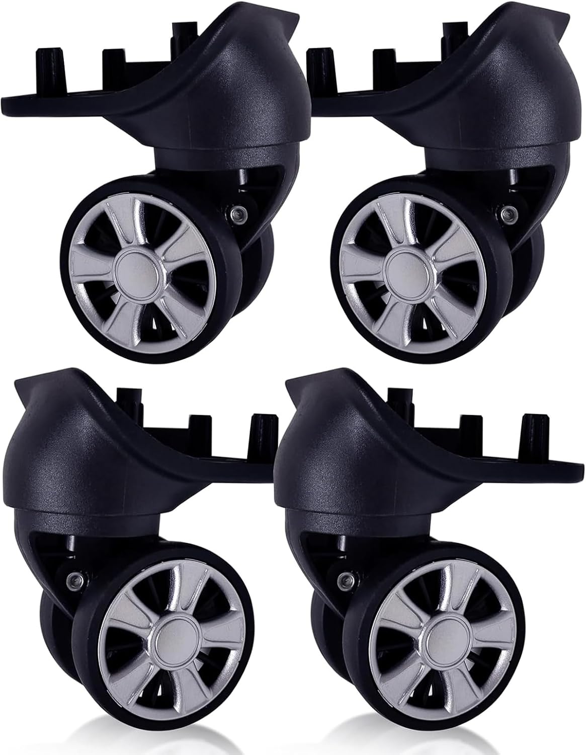 NUOZE Replacement Luggage Wheels