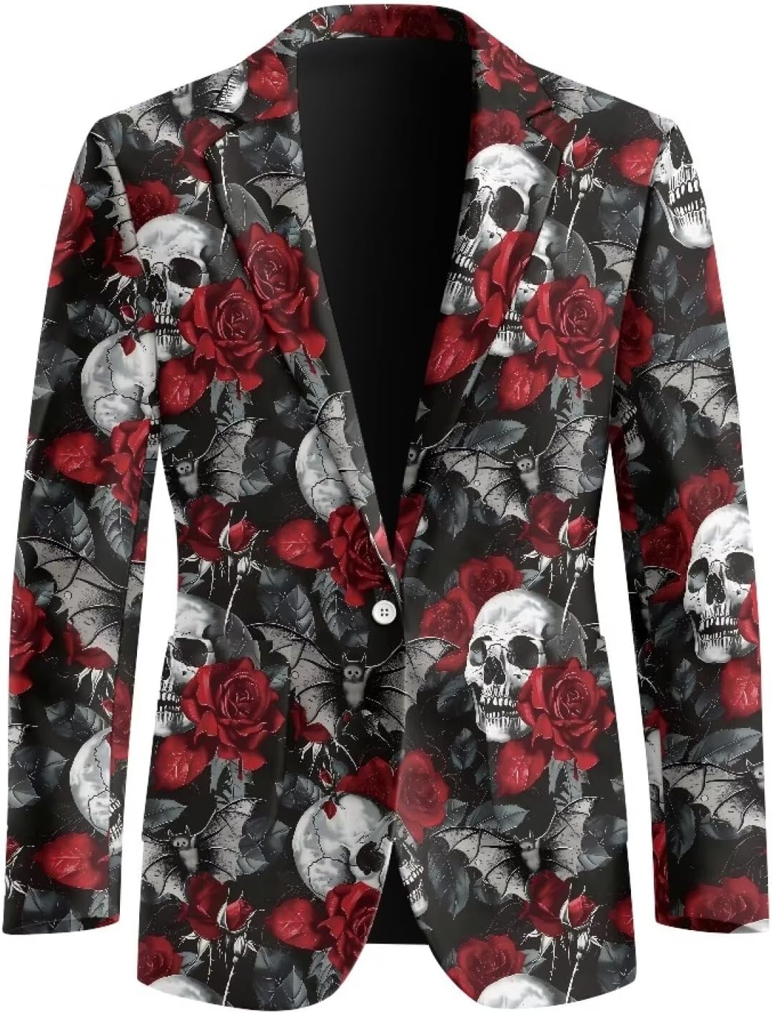 Men's Suit Jacket One Button Slim Fit Sport Coat Business Daily Blazer Stretch Light Jacket Casual Outfits