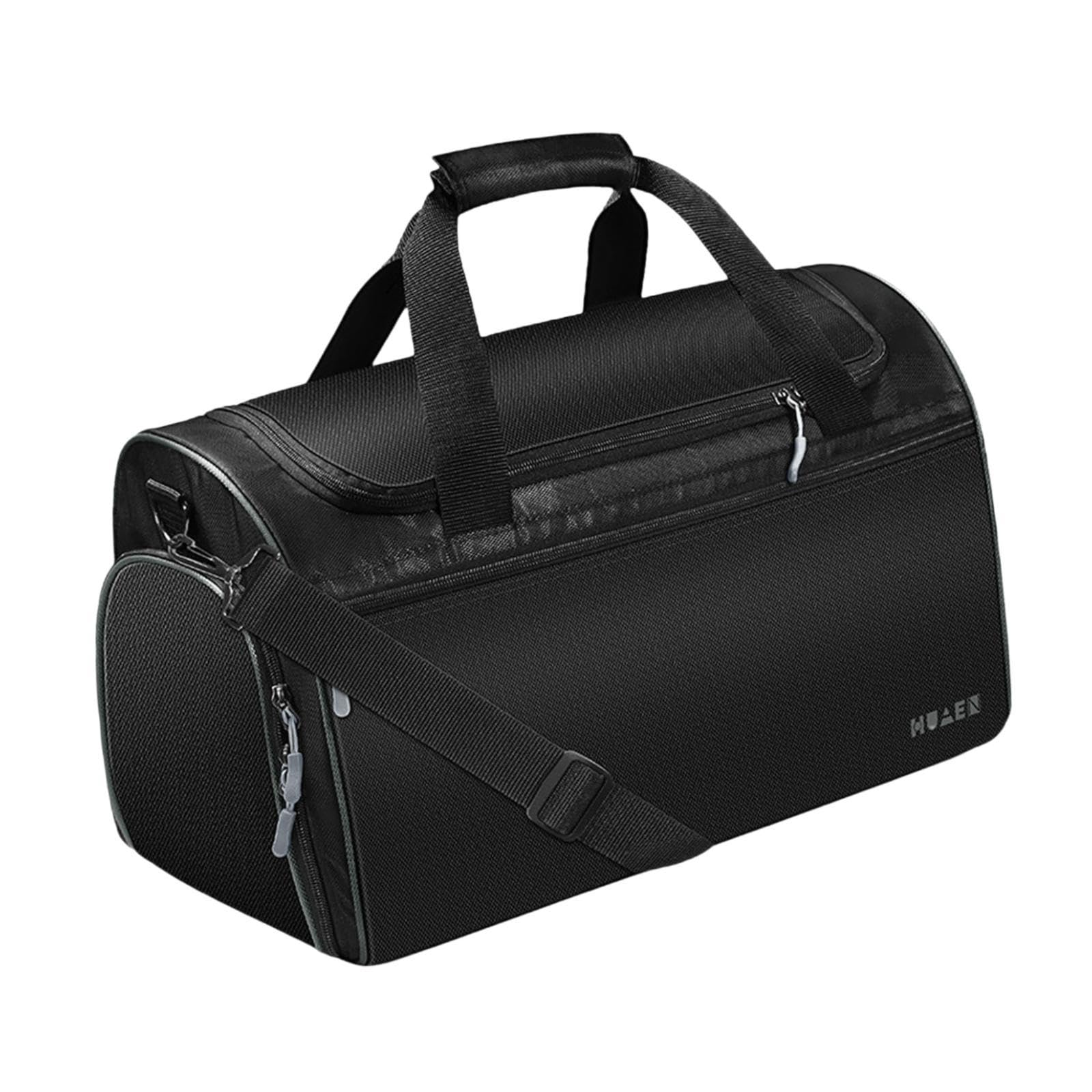 Sporttasche Weekender Übernachtungstasche mit Schuhfach, Sporttasche für Reisen, Outdoor, Golf-Zubehör, 46 x 28 x 29 cm