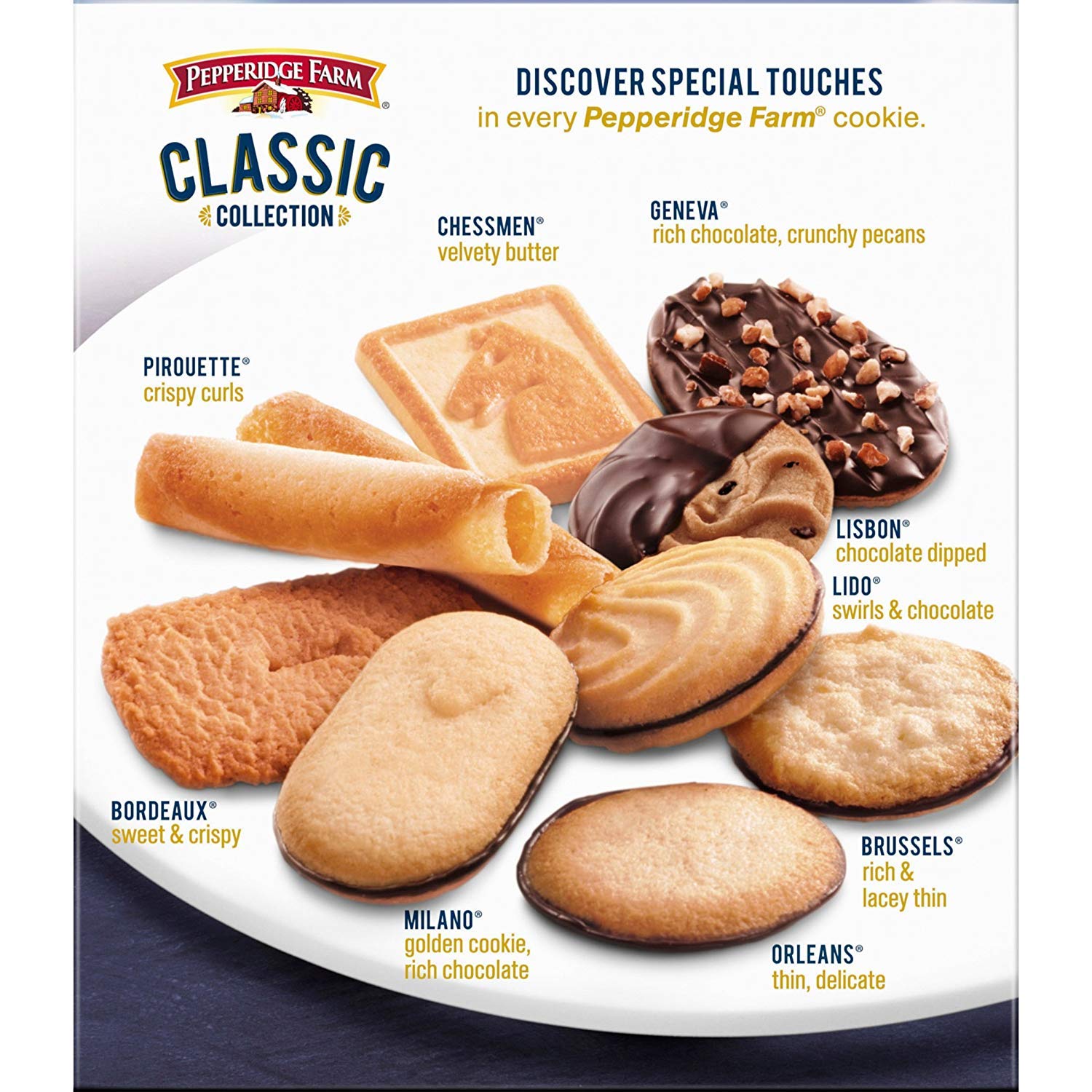 Amazon.com: Pepperidge Farm Cookie Collections Chocolate 9 Cup