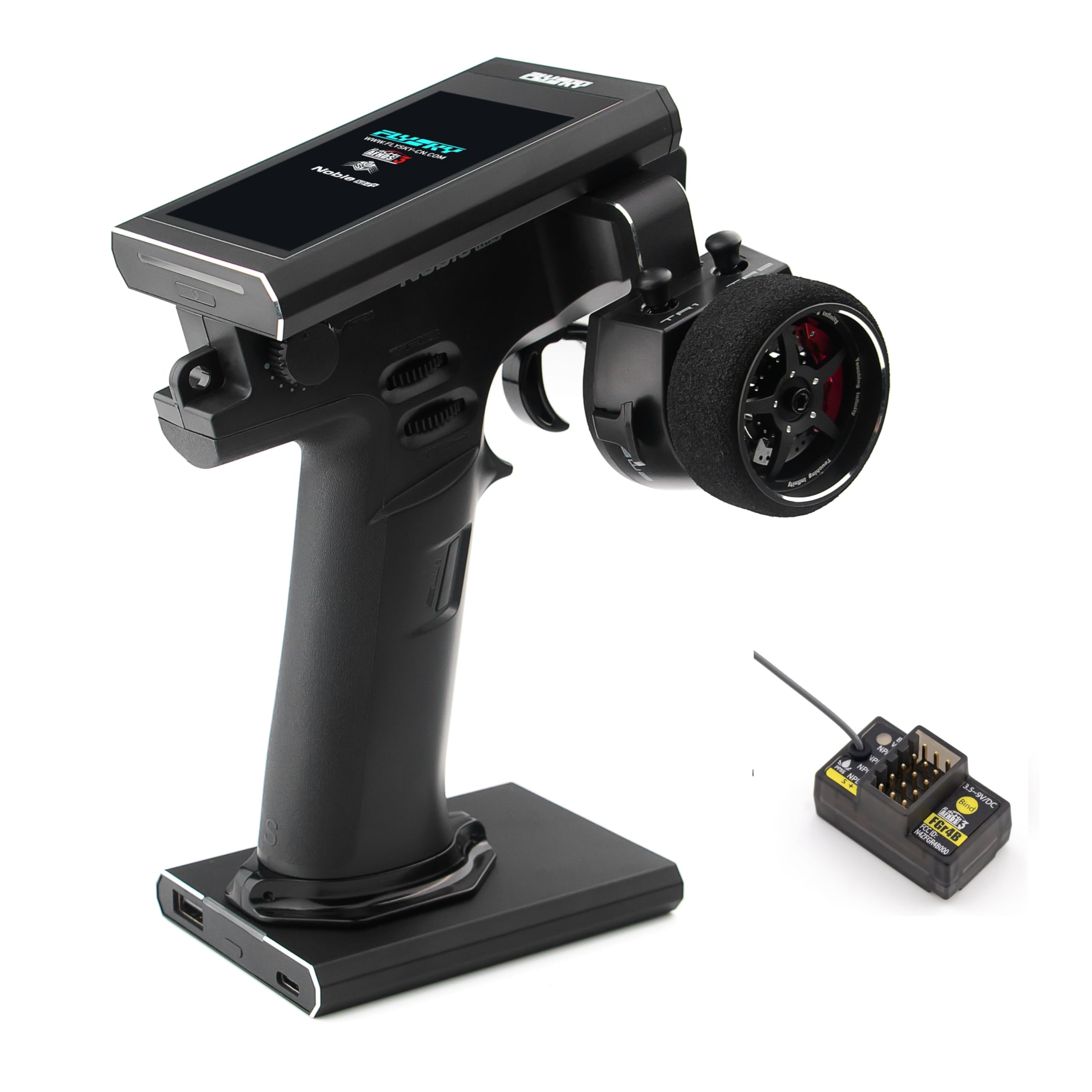 Amazon | Flysky Noble NB4+ 2.4GHz 8CH ラジオ TX RCトランスミッター