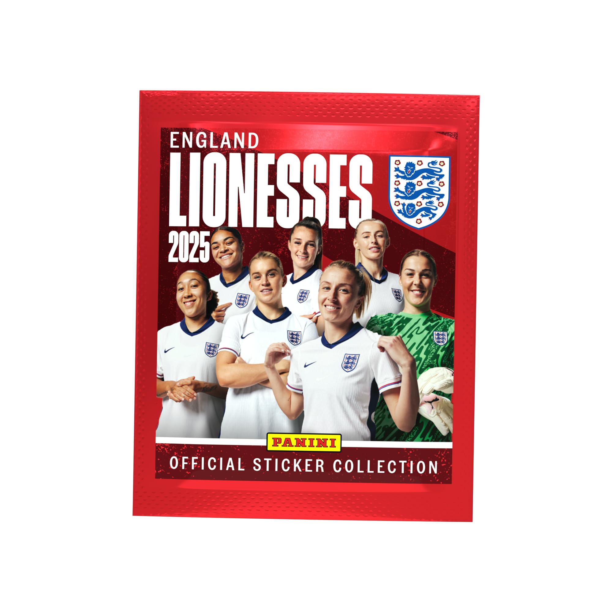 England Lionesses Offizielle Aufkleber-Kollektion 2025, 36 Packungen