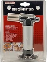 Vista 1 de Chef Master Mini antorcha de cocina, encendedor de alimentos para cocinar, encendedor de cocina de butano con disparador Peizo autoencendido, llama