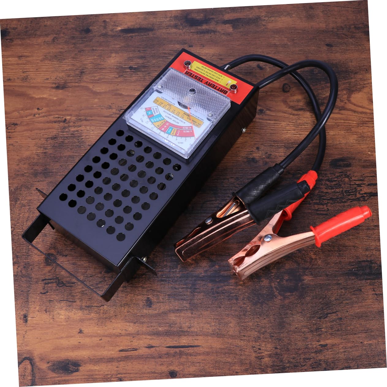 12v Tester Akumulatorów z Wskaźnikiem Świetlnym Precyzyjny Pomiar Do Samochodów Naprawy Pojazdów Obciążenie Do Łatwy Użyciu z Super-chwytami