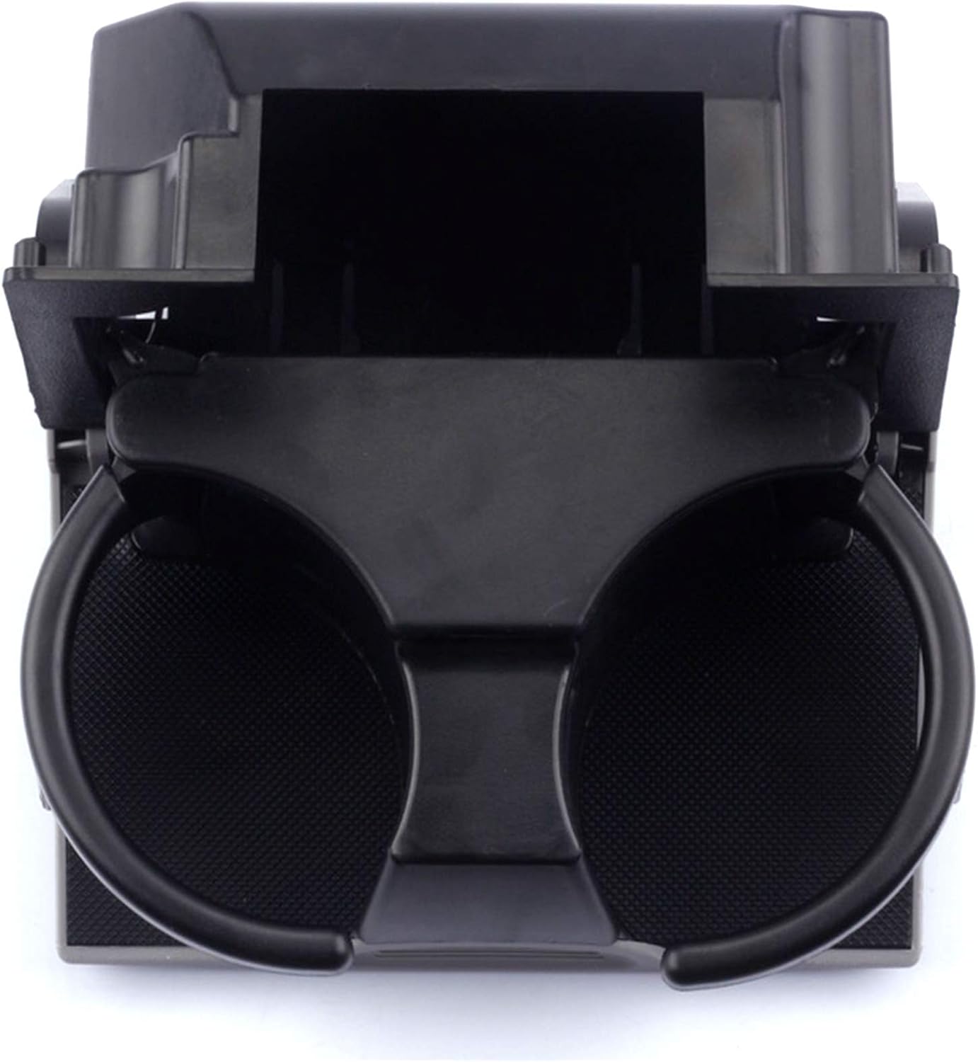Dasbecan Gray Rear Seat Cup Holder Console Box Assembly Compatible with 2006-2012 Nissan Pathfinder 2006-2019 Nissan Frontier 2006-2015 Nissan Xterra 96965-ZP00A 96965-ZP00C 96965-ZP00D
