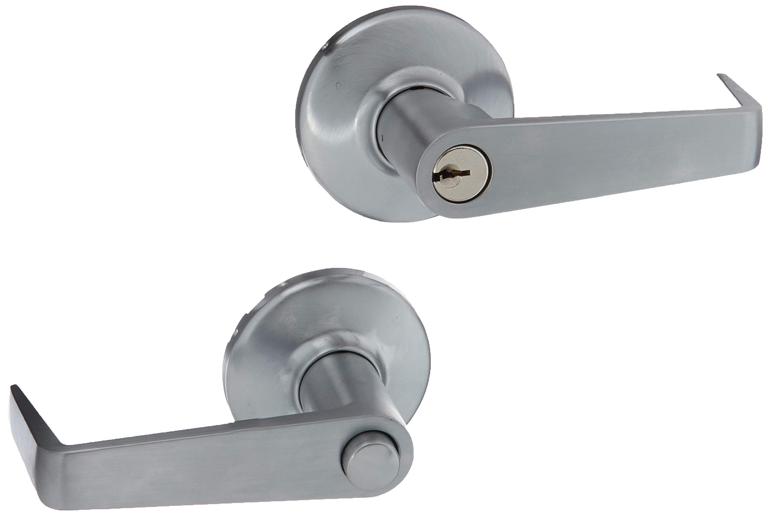 Serrure de porte commerciale Kwikset Kingston 756KNL-26D chrome satiné