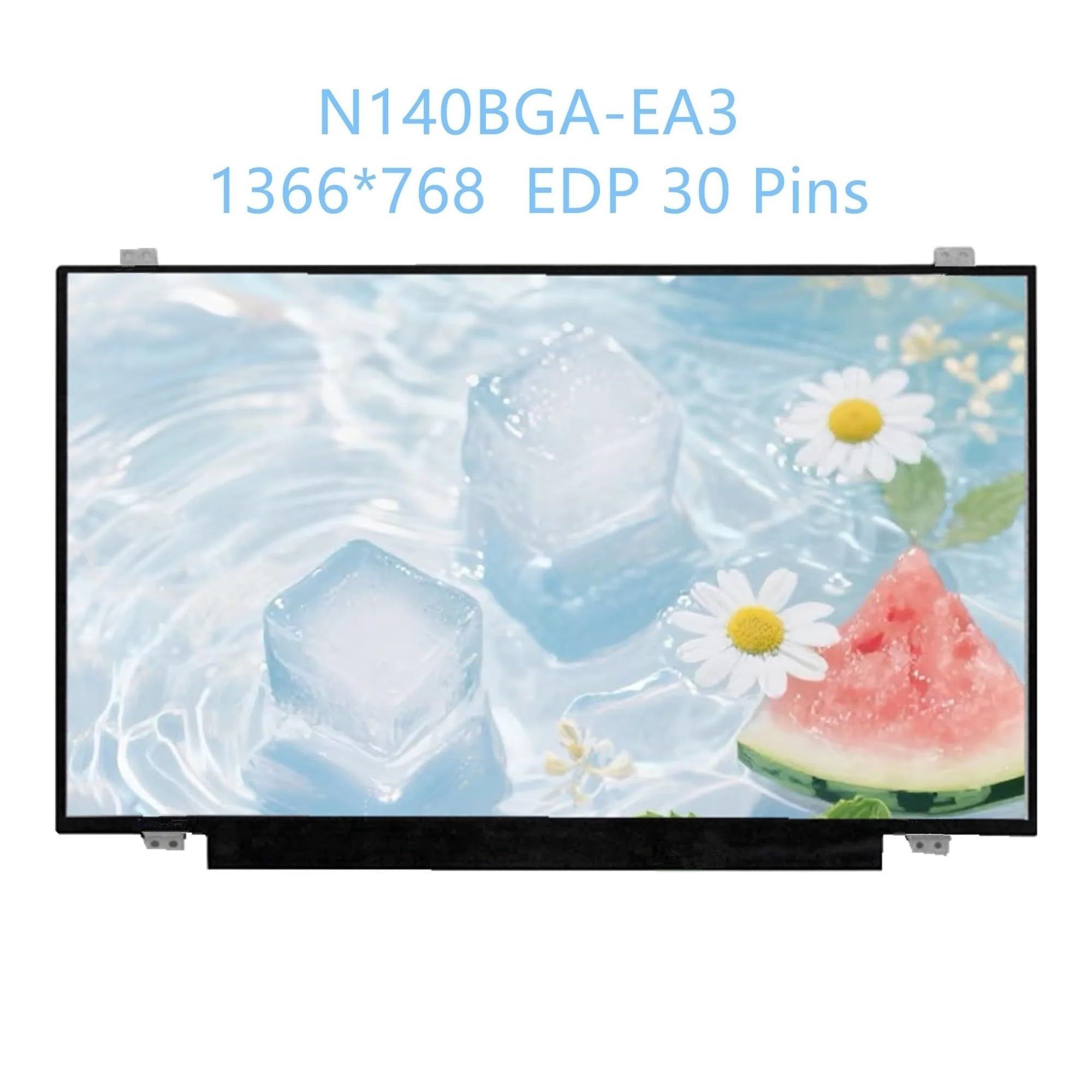 N140BGA-EA3 N140BGE-EB3 E33 B140XTN03.2 HB140WX1-601 501 14.0 '' Écran LCD Tour 1366 * 768 EDP 30 Broches