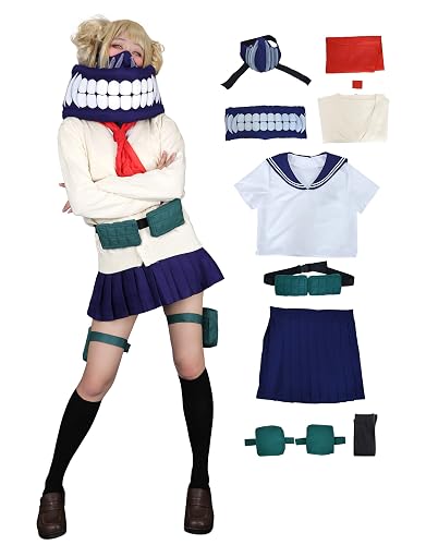miccostumes Women's Deluxe Full Set Anime JK School Uniform Cosplay Costume Outfit