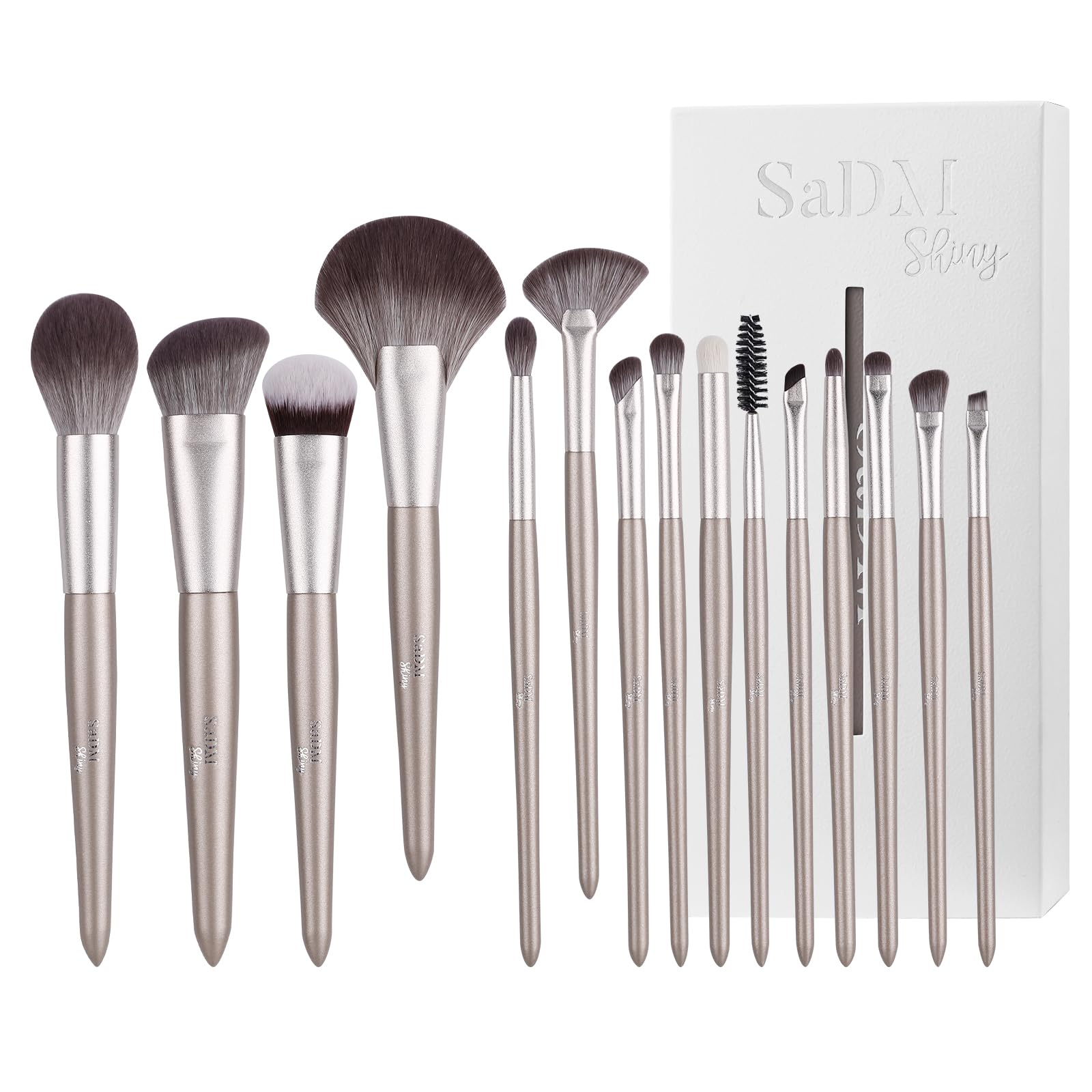 メイク道具・化粧小物 New makeup brush Amazon.com: Makeup Brush Set (15 Pieces) - Includes Foundation