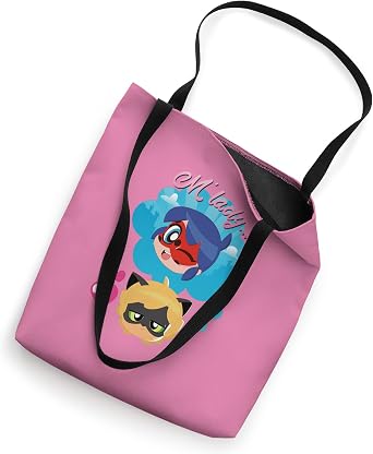 Miraculous Ladybug Chibi Collection Cat Noir M'Lady Tote Bag