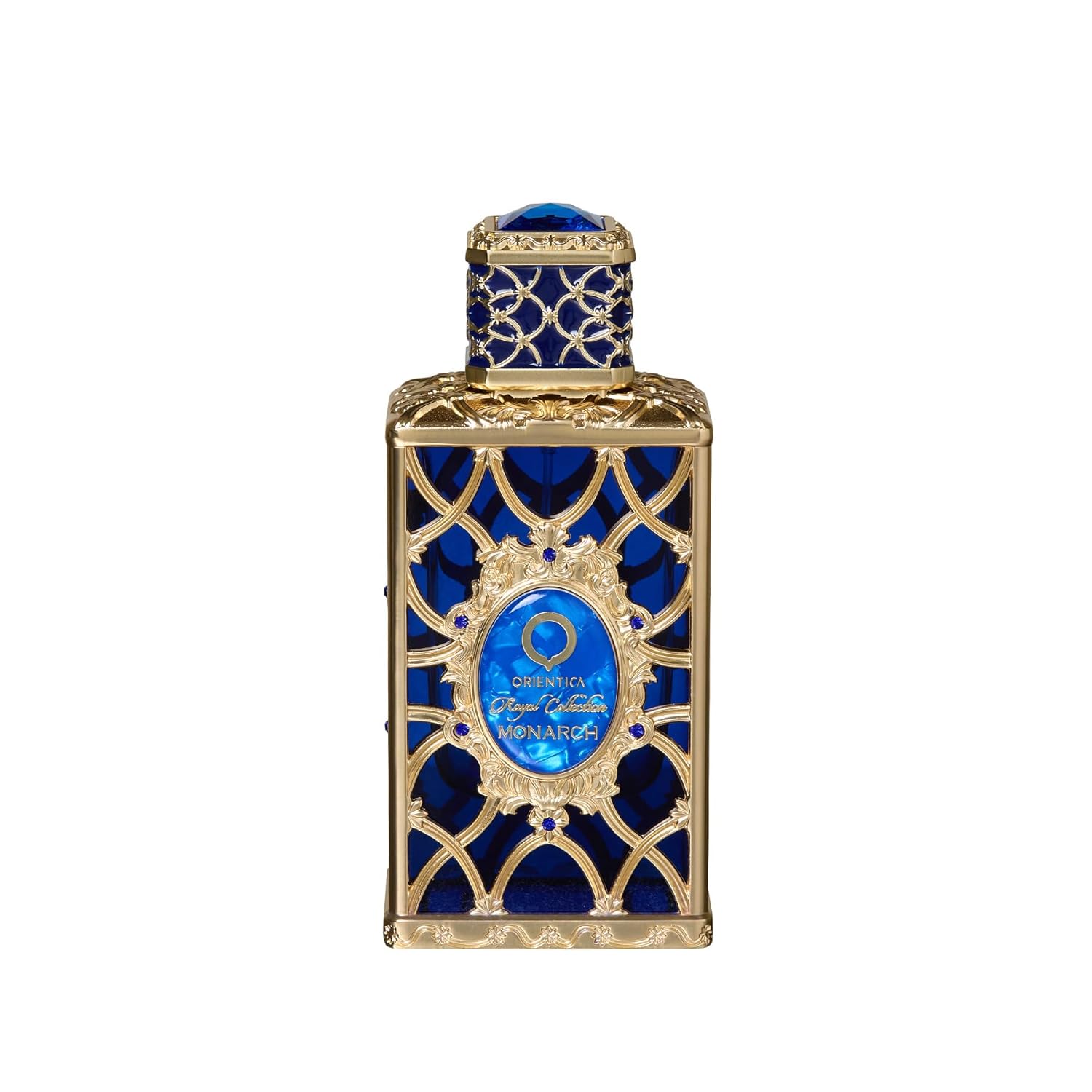 Orientica Royal Collection Monarch Eau De Parfum - Pink Pepper, Mandarin, Bergamot, Dry Amber, Pear Tree Blossoms, Lily of the Valley, Ambergris, Musk - Arabic Perfume for Men & Women - 2.7 Oz / 80ml