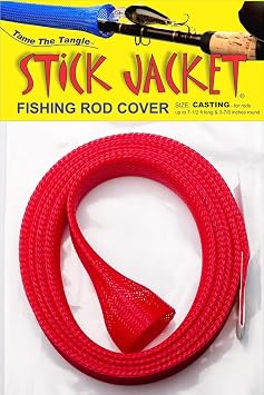 RITE-HITE Orin Briant Stick Jacket Fishing Rod Covers - Casting Stick Jacket, in a Variety of Colors; Keep Your Rod Safe and from Getting Tangled