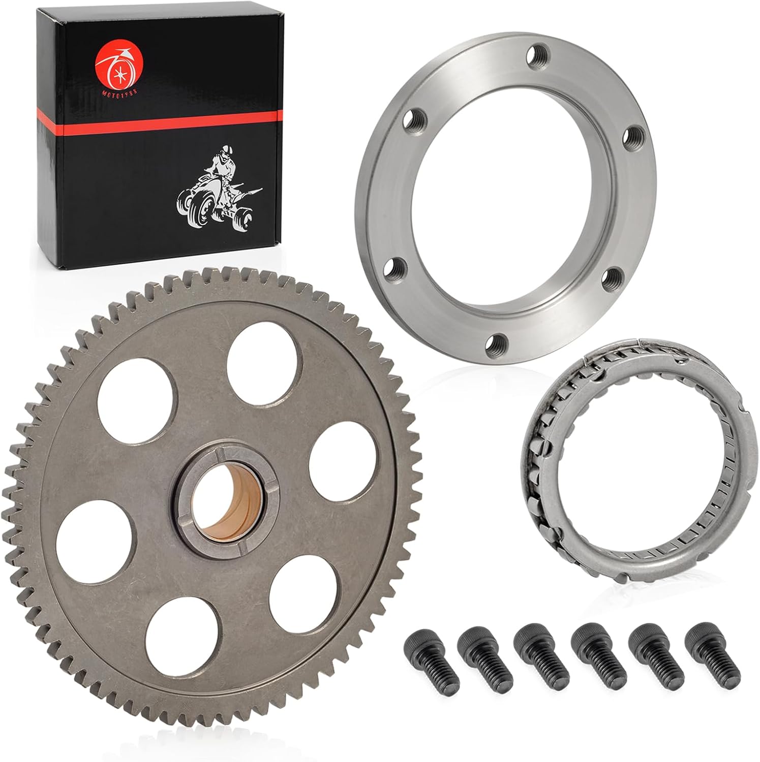 Starter Clutch kit One Way Gear Bearing For Yamaha Grizzly 660 2003-2008 Rhino 660 YXR660 2004-2007