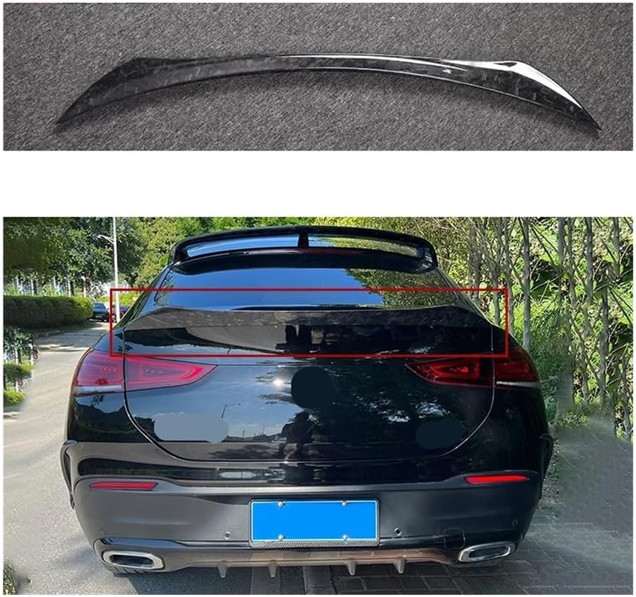 Compatible for Benz CLE Class Coupe Carbon Fiber Rear Spoiler Trunk Wing 2017-2023 Car Styling Rear Spoiler Body Kit(Carbon Fiber)