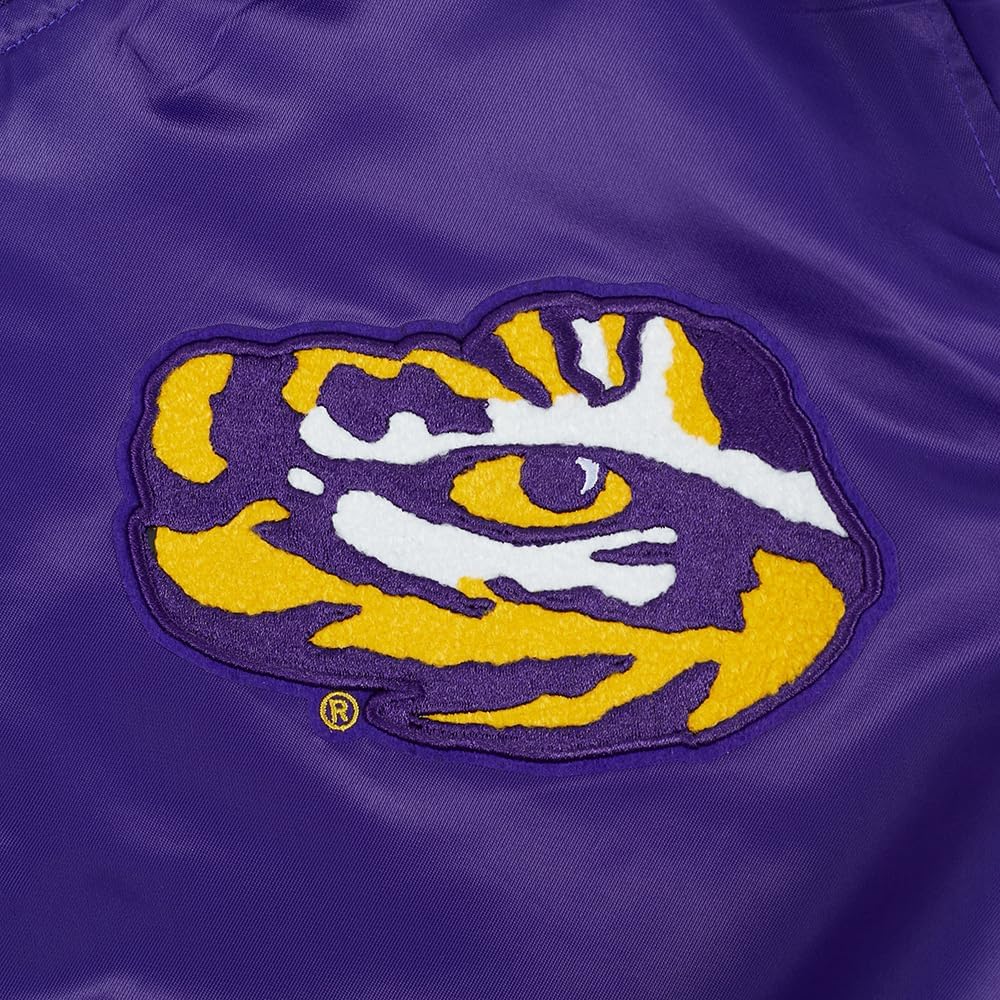 Pro Standard NCAA womens Womens College Classic Chenille Satin Jacket
