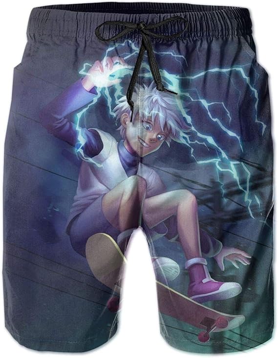 Amazon Co Jp ハンター ハンターメンズ サーフパンツ インナー付き 水着 おしゃれ 海パン 人気 スイムパンツ 5分丈 ビーチパンツ 水陸両用 サーフトランクス ゴムウエスト スイムウェア 旅行 速乾 大きいサイズm 2xl ファッション